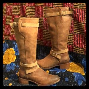 Ugg Australia Darcie Leather Riding Boots